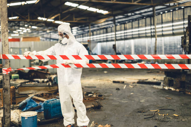 Professional Hoarding Cleanup technician working in Lexington, TN